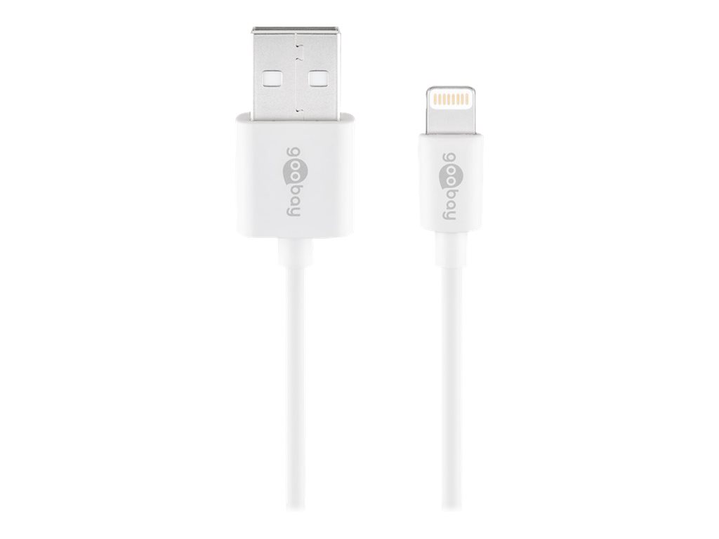 Wentronic goobay - Netzteil - 5 Watt - 1 A (USB) - auf Kabel: Lightning