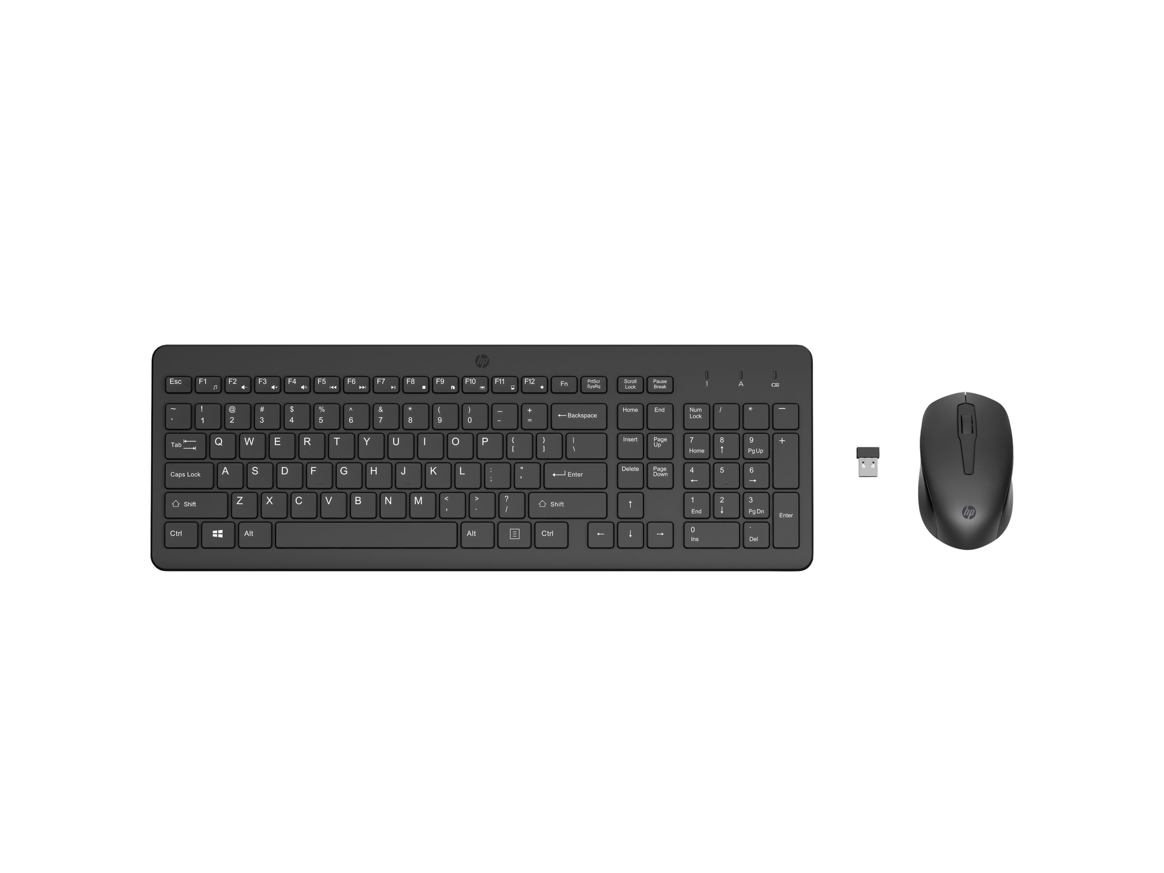 HP 330 Wireless Mouse & Keyboard Combina - Tastatur