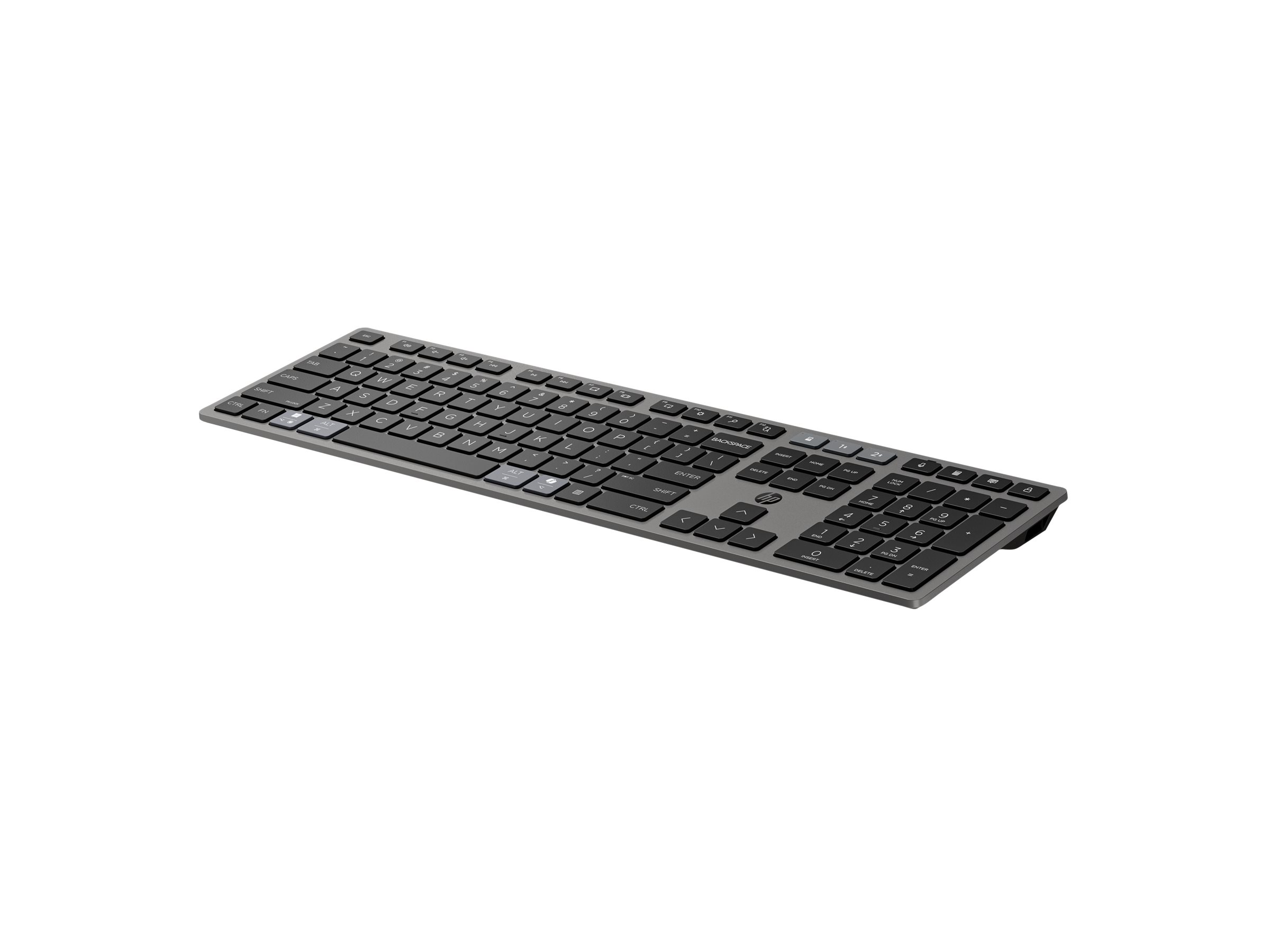 HP 720 - Tastatur - multi-device, rechargeable, powered by SuperCapacitor, 22 programmable keys