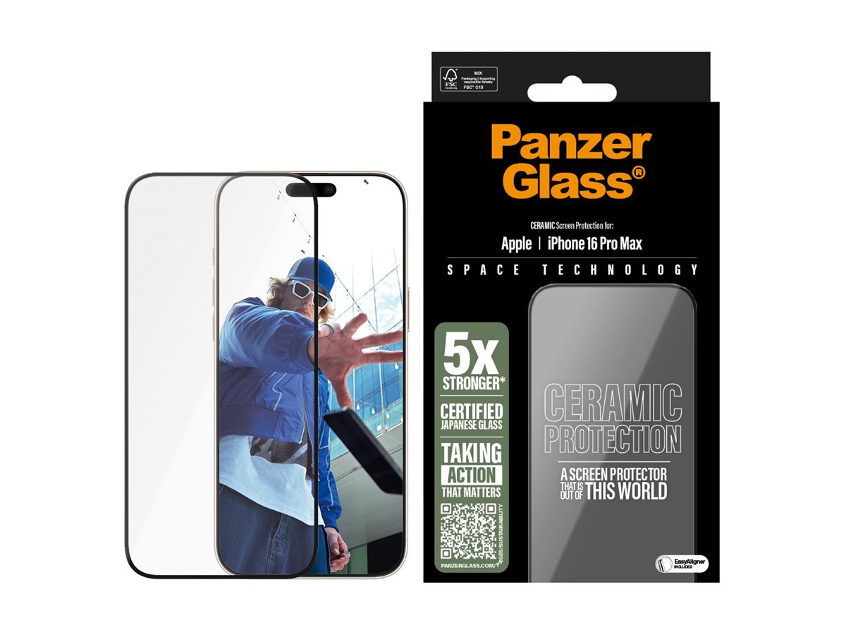 PanzerGlass PG Ceramic Scrn iPhone 16P 6.9Inch UWF