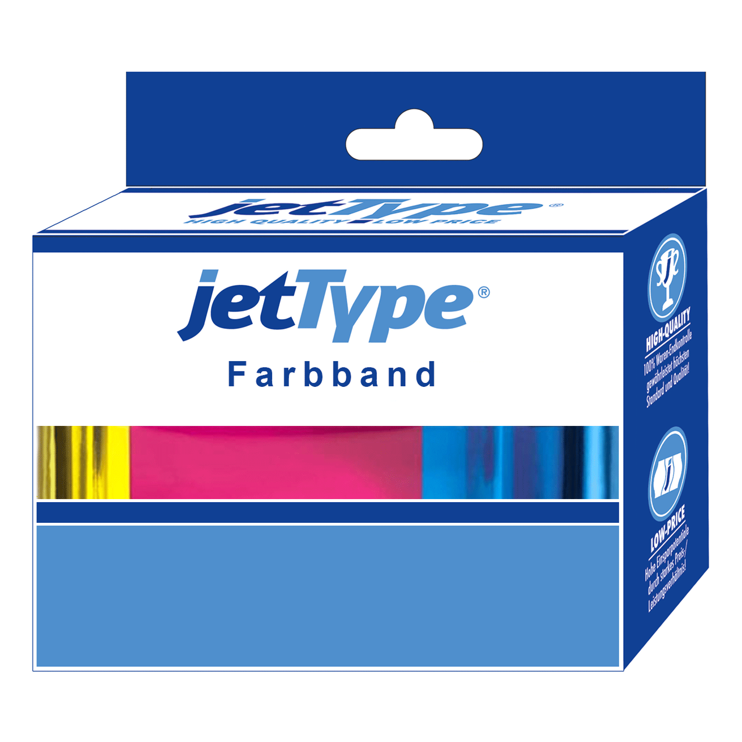 jetType Farbband kompatibel zu Epson ERC 30/34/38 Nylon schwarz Gr. 655