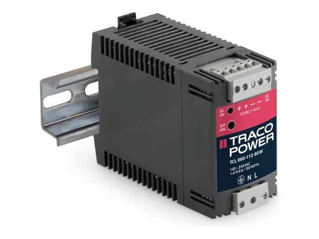 TRACO POWER TCL series TCL 060-124 - Netzteil (DIN-Schienenmontage möglich)