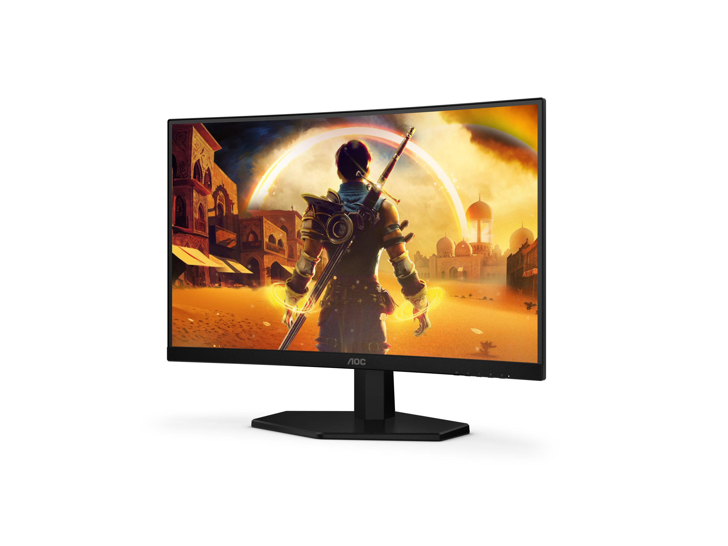 AOC Gaming C24G42E - LED-Monitor - Gaming - gebogen - 61 cm (24")