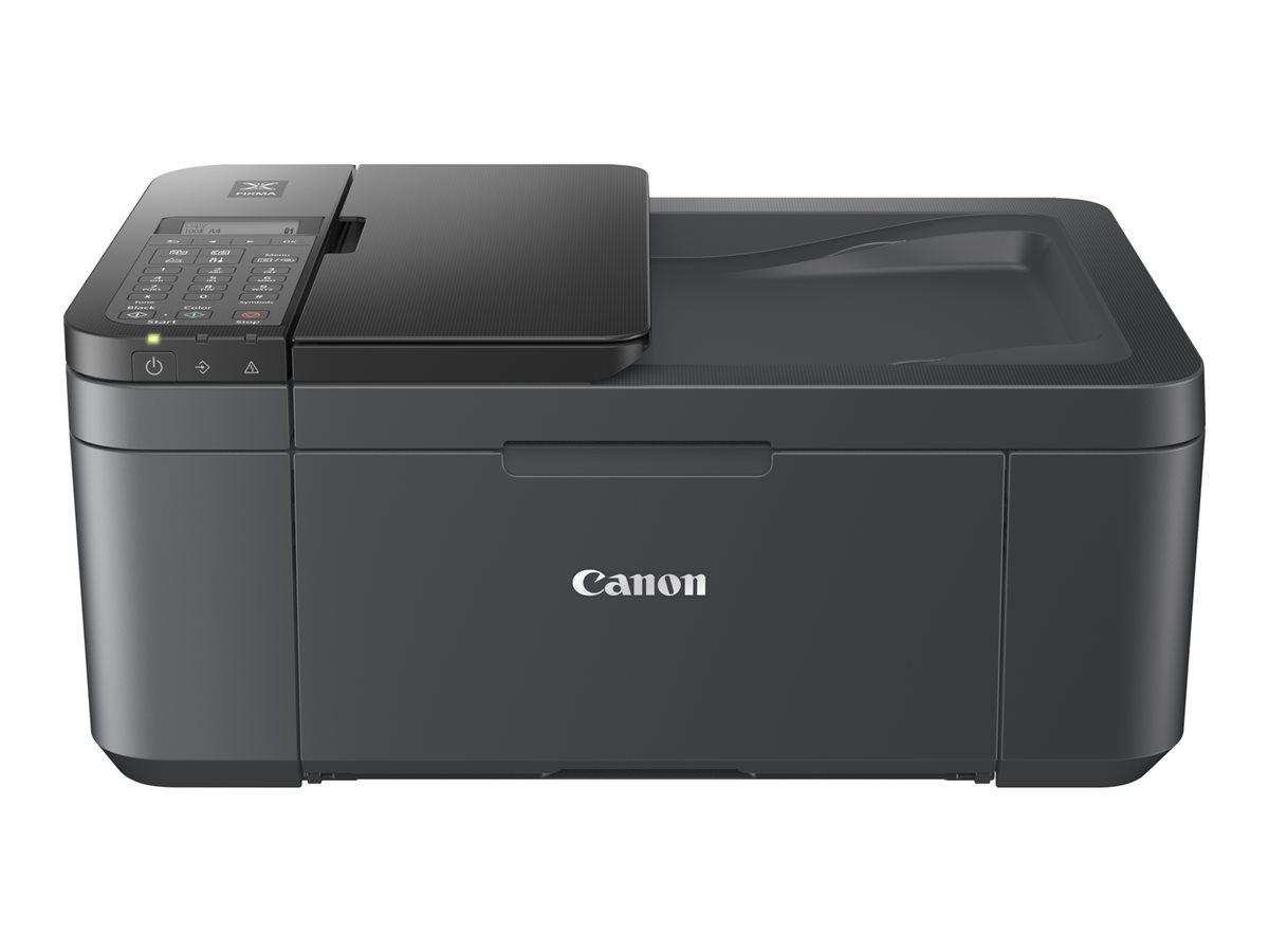 Canon PIXMA TR4755i - Multifunktionsdrucker - Farbe - Tintenstrahl - A4 (210 x 297 mm), Legal (216 x 356 mm) (Original) - A4/Legal (Medien) - bis zu 6.4 Seiten/Min. (Kopieren) - bis zu 8.8 ipm (Drucken) - 100 Blatt - 33.6 Kbps - USB 2.0, Wi-Fi(n) - Schwar