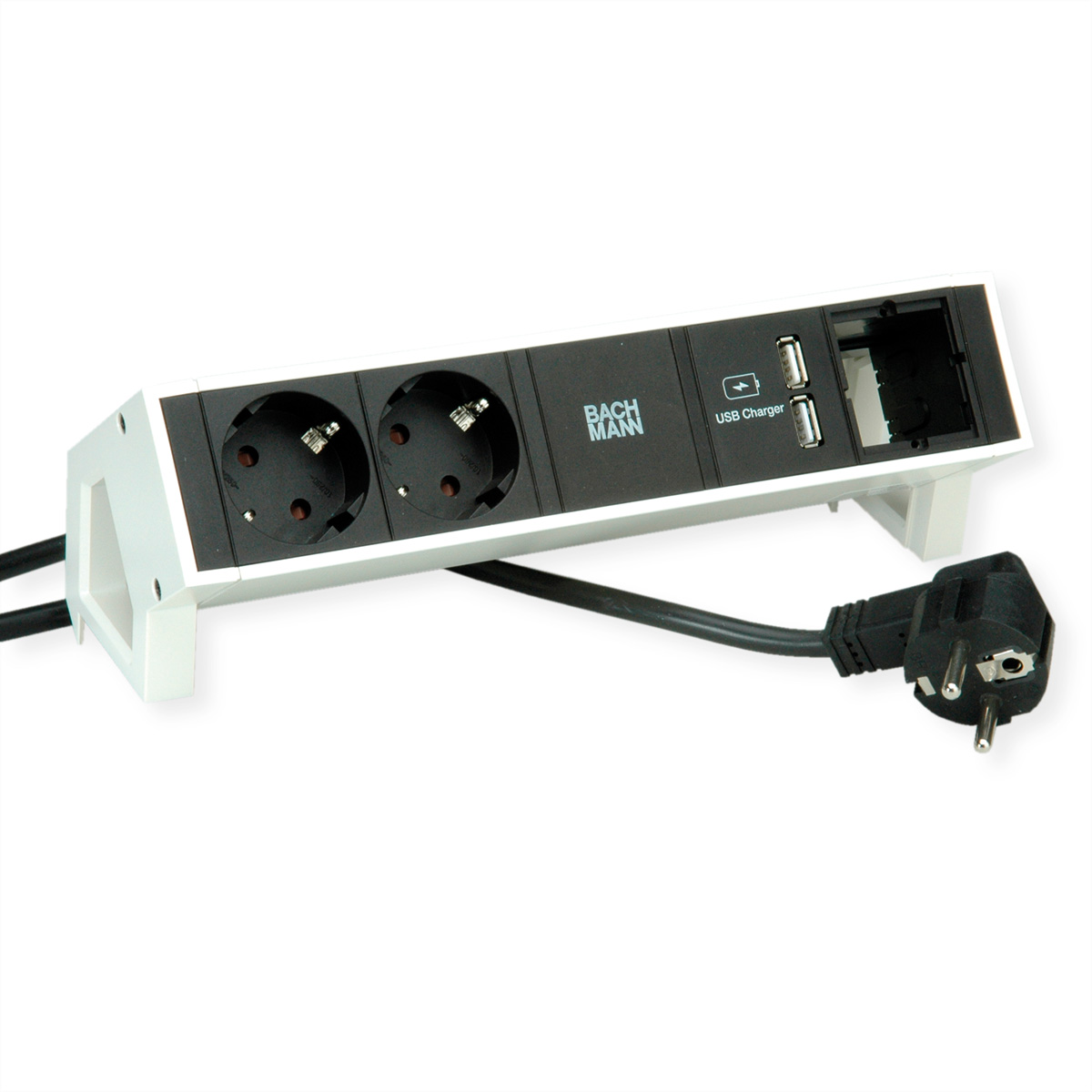 Bachmann DESK2 2xCEE7/7 1xHDMI 1x CAT6 USBCharger 2xTyp A 5.2V/2.15A