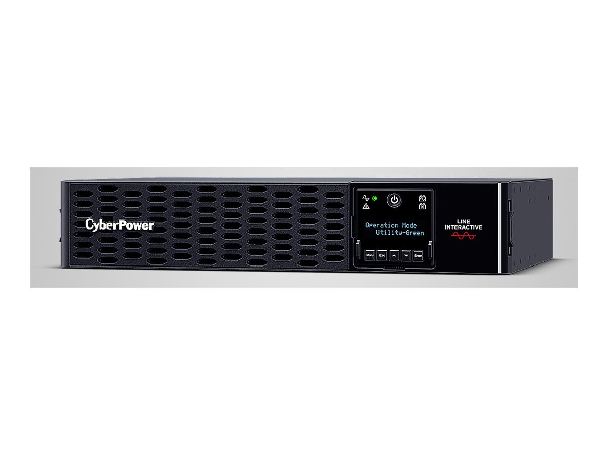 CyberPower Systems USV PR Tower/19""-PRIII-Serie 750VA/750W 2HE Line-Interactive reiner Sinus LCD -