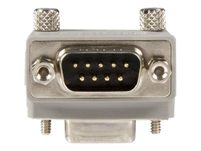StarTech DB9 auf DB9 Seriell Kabeladapter Typ 1 rechts gewinkelt - St/Bu - Serieller Adapter - DB-9 (M) zu DB-9 (W) - für P/N: ICUSB2322I, ICUSB2328I, ICUSB232INT1, ICUSB232INT2, PCI2S1P2