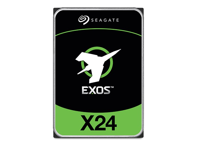 Seagate Exos X24 ST12000NM001H - Festplatte - Enterprise - verschlüsselt - 12 TB - intern - 3.5"