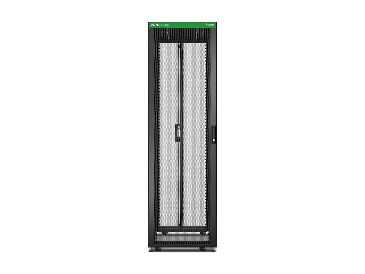 APC Easy Rack - Schrank (vertikal) - Netzwerkschrank - flatpack - Schwarz - 42HE - 48.3 cm (19")