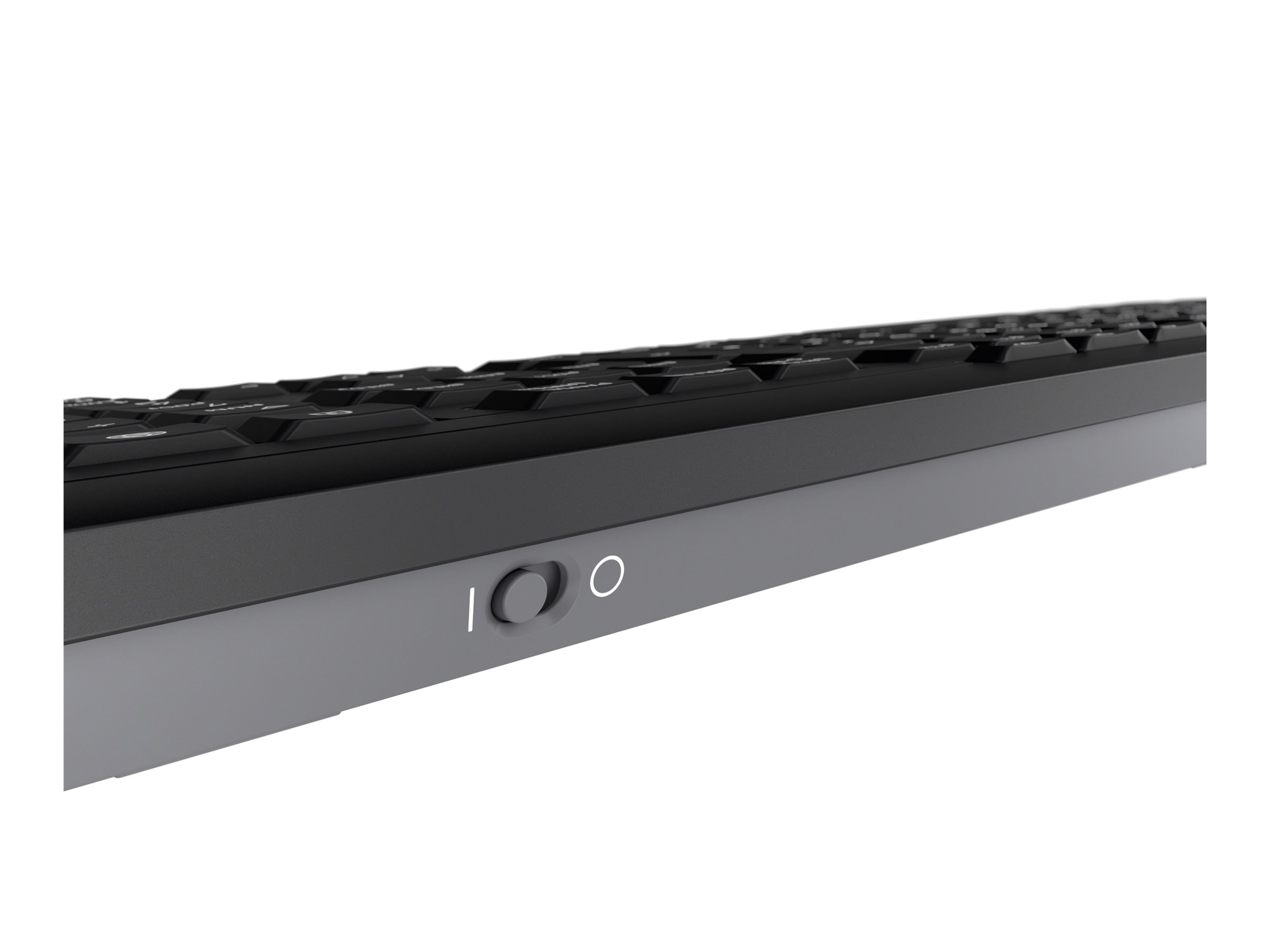 CHERRY STREAM DESKTOP - Tastatur-und-Maus-Set - kabellos - 2.4 GHz - Schweiz - Tastenschalter: CHERRY SX - Schwarz