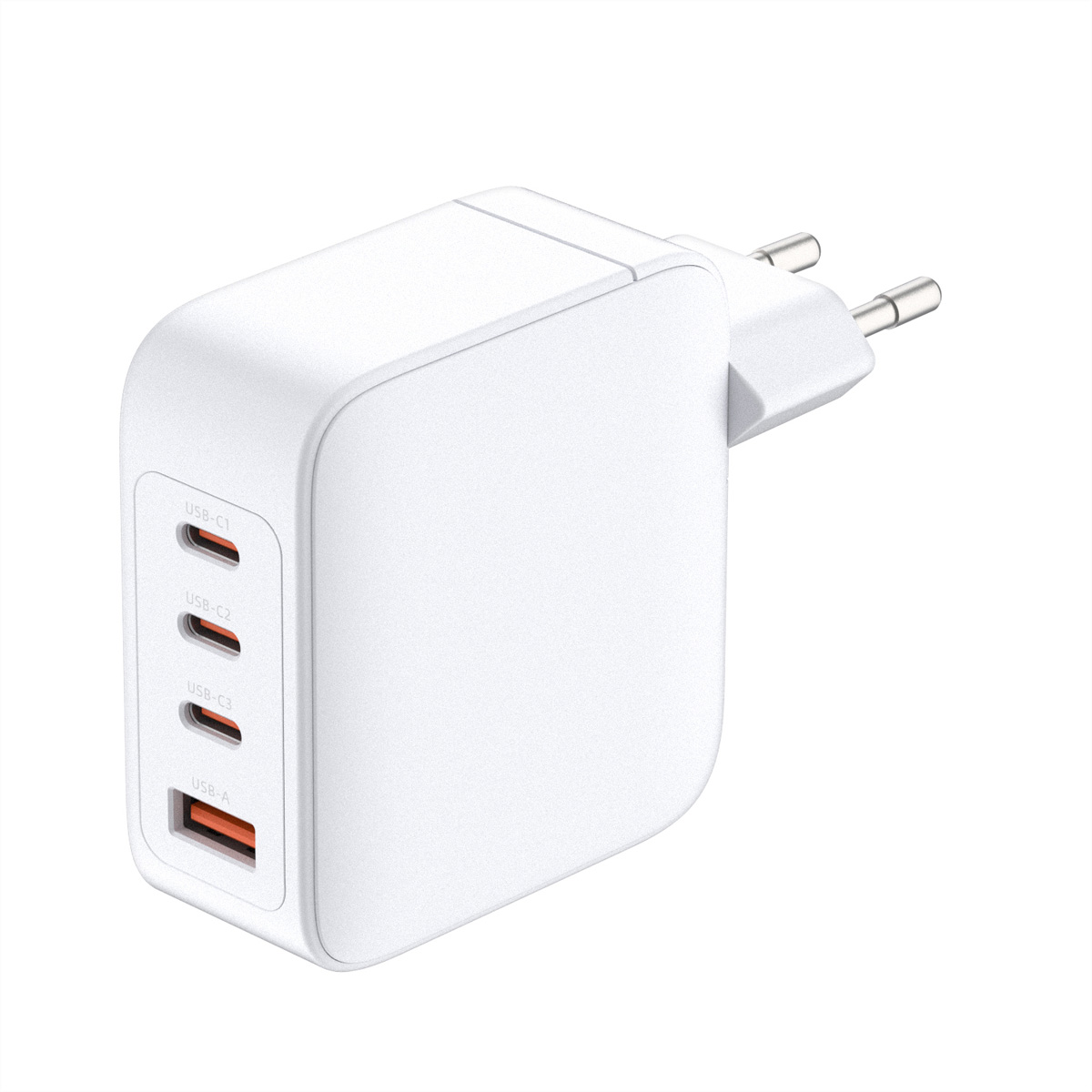 D-Link DCF-141 - Netzteil - GaN - 140 Watt - 5 A - Power Delivery 3.1, QC 4.0 - 4 Ausgabeanschlusss