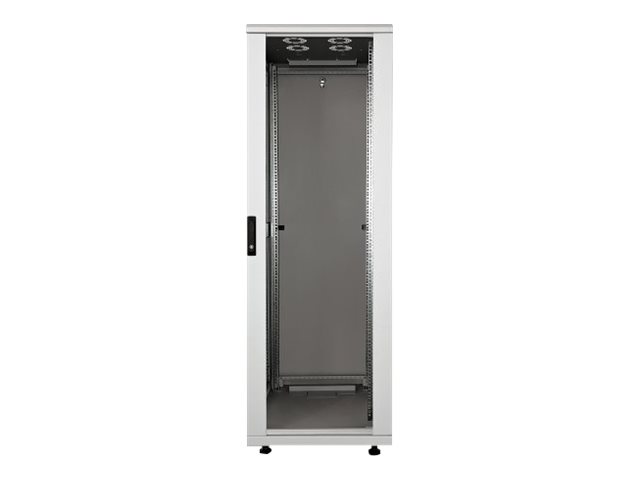 Intellinet Network Cabinet, Free Standing (Standard), 22U, Usable Depth 123 to 573mm/Width 503mm, Grey, Assembled, Max 1500kg, Server Rack, IP20 rated, 19", Steel, Multi-Point Door Lock, One Lock Per Side Panel, Three Year Warranty - Schrank Netzwerkschra