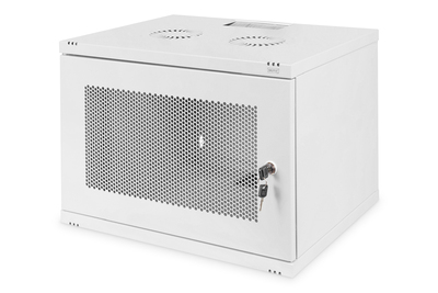 Digitus Professional Soho Series DN-19-07U-S-PD - Gehäuse - geeignet für Wandmontage - Grau, RAL 7035 - 7U - 48.3 cm (19")