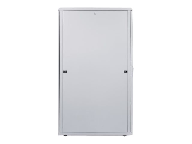 Intellinet Network Cabinet, Free Standing (Standard), 42U, Usable Depth 123 to 773mm/Width 703mm, Grey, Assembled, Max 1500kg, Server Rack, IP20 rated, 19", Steel, Multi-Point Door Lock, One Lock Per Side Panel, Three Year Warranty - Schrank Netzwerkschra