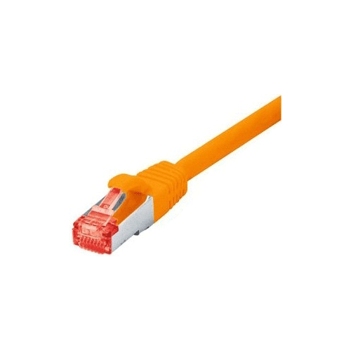 exertis Connect - Patch-Kabel - RJ-45 (M) zu RJ-45 (M) - 15 m - SSTP-Kabel - CAT 6 - halogenfrei - orange