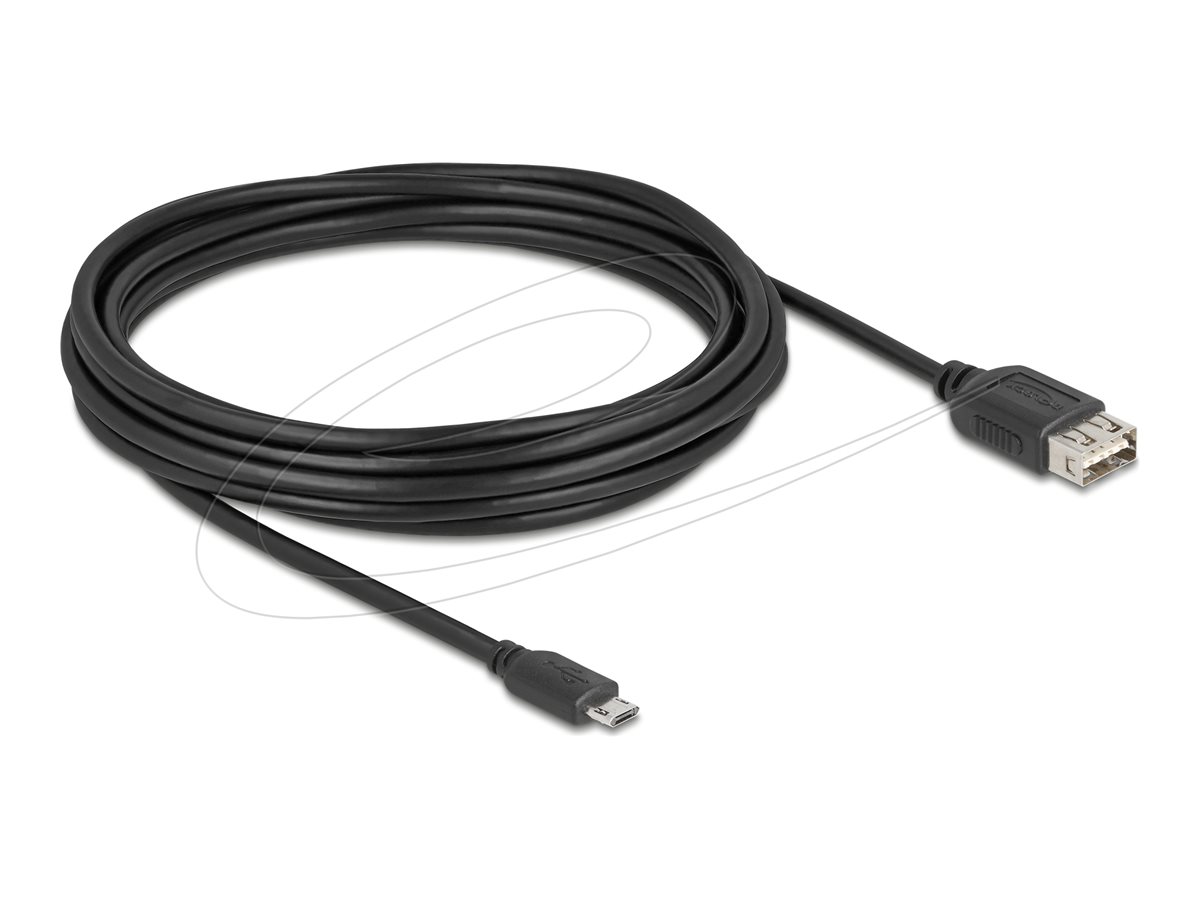 Delock USB 2.0 Kabel EASY Typ Micro-B Stecker zu Typ-A Buchse - Kabel - Digital/Daten