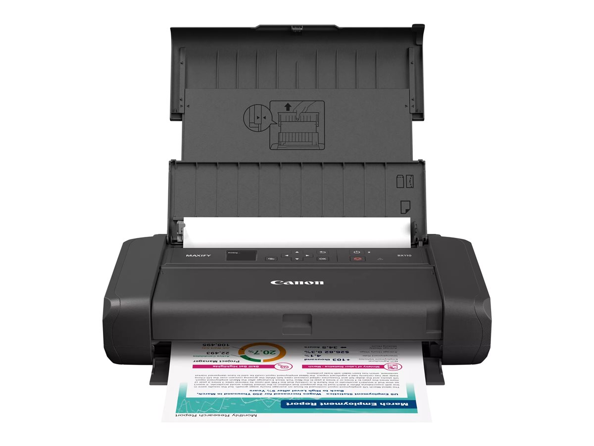 Canon MAXIFY BX110 - Drucker - Farbe - Tintenstrahl - A4/Legal - 4800 x 1200 dpi - bis zu