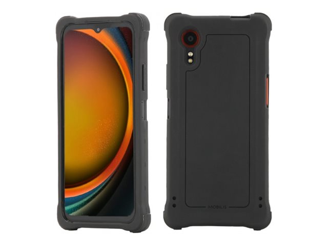 Mobilis PROTECH - Hintere Abdeckung für Mobiltelefon - verstärkt - Schwarz - für Samsung Galaxy XCover7