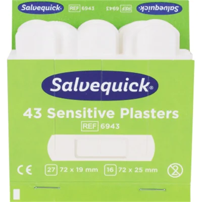 Salvequick Pflaster sensible 6943 Allergiker 43 St./Pack.