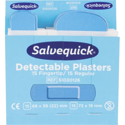 Salvequick Pflaster Fingerkuppe 1009736 detektierbar 35 St./Pack.