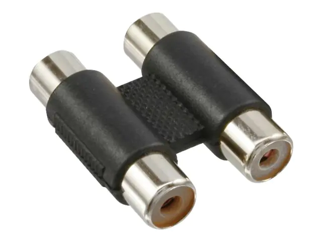 InLine - Audio-Adapter - Composite Audio - RCA weiblich zu RCA weiblich