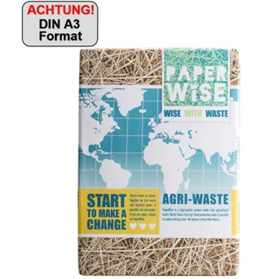 PaperWise Kopierpapier DIN A3 80g/m² 55 % landwirtschaftlichen Abfällen weiß 500 Bl./Pack.