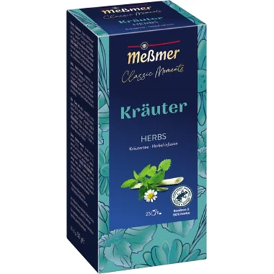 Meßmer Tee Classic Moments Kräuter 25 Btl./Pack.