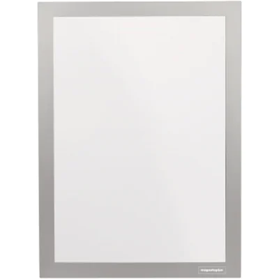 magnetoplan® Magnetrahmen magnetofix DIN A6 Polypropylen silber 2 St./Pack.
