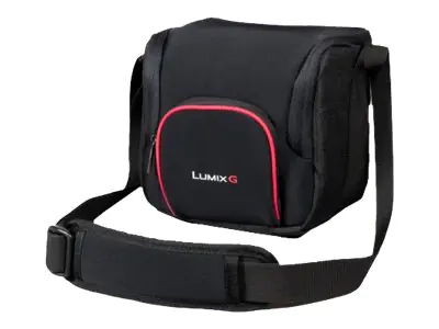 Panasonic DMW-PGH68 - Tasche für Digitalkamera mit Objektiven - Schwarz - für Lumix DC-FZ83; Lumix G DMC-GF7K