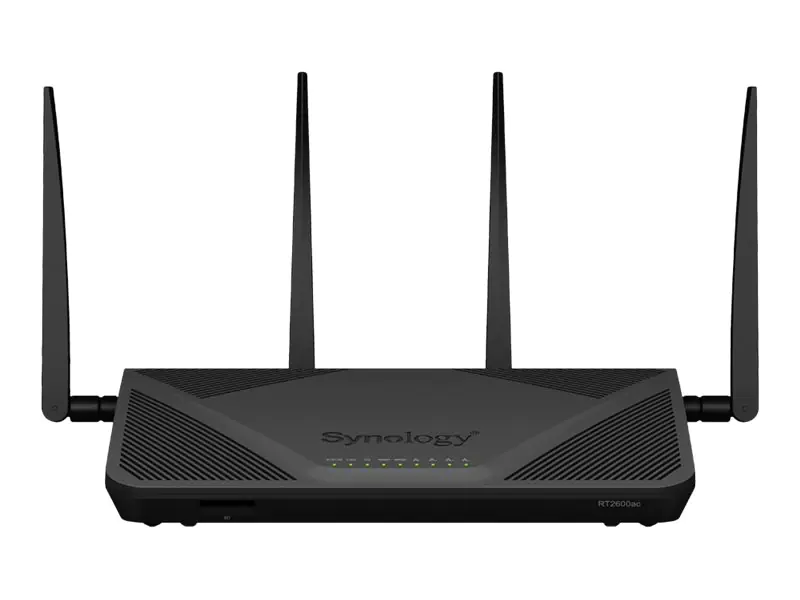 Synology RT2600ac - Wireless Router - 4-Port-Switch - GigE - WAN-Ports: 2 - 802.11a/b/g/n/ac - Dual-Band