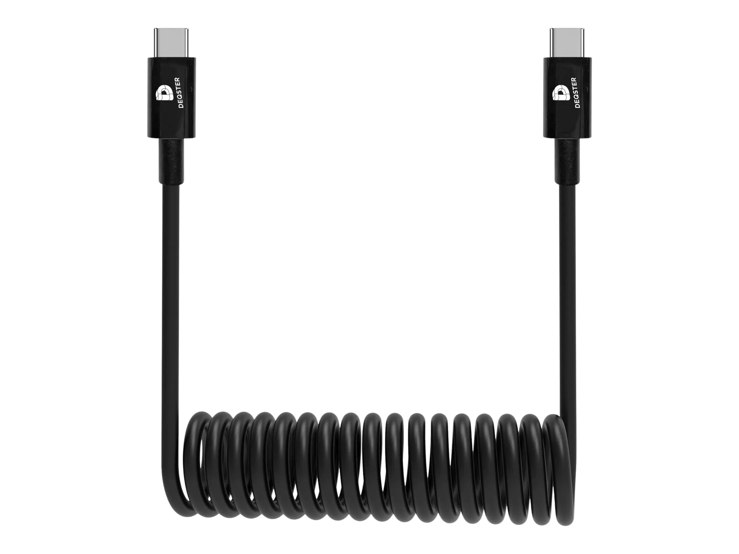 Deqster Ladekabel Spiralform USB-C to USB-C 50-736669
