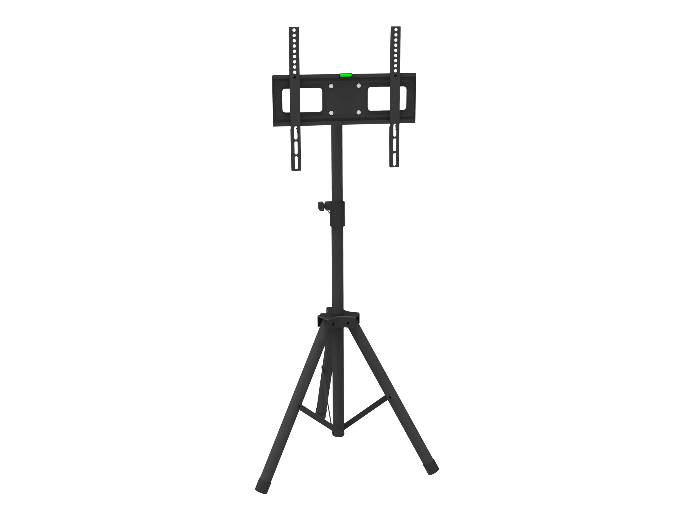 TECHly - Aufstellung - Universal-Stativ - für TV - Kunststoff, Stahl - Schwarz - Bildschirmgröße: 43-152 cm (17"-60") - Bodenaufstellung