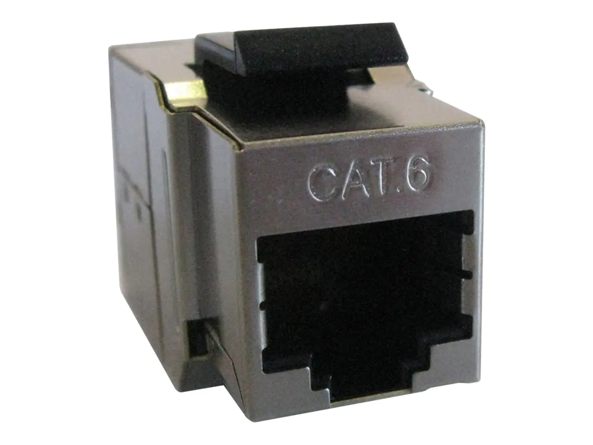 Roline - Modularer Einschub (Kopplung) - CAT 6 - RJ-45 - Silber