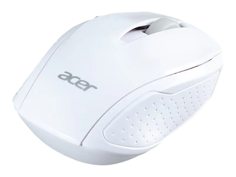 Acer M501 - Maus - optisch - 3 Tasten - kabellos - 2.4 GHz - kabelloser Empfänger (USB) - weiß - retail - für Chromebook 31X; 512; 71X; Chromebook Enterprise Spin 513; Chromebook Spin 51X; 713