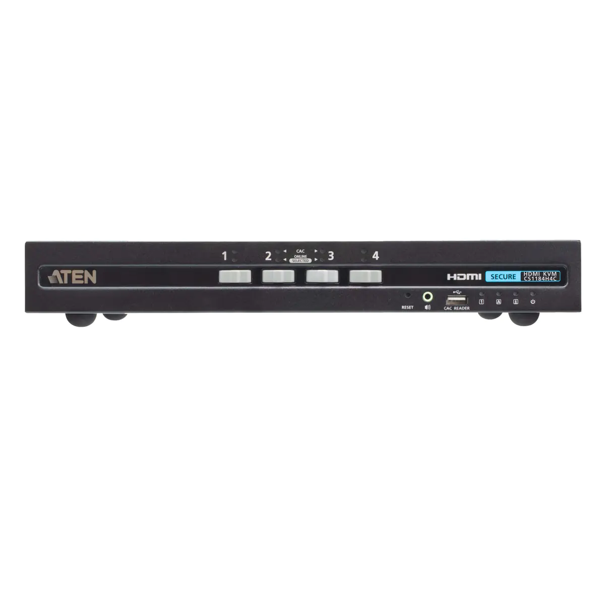 ATEN USB - 4K HDMI Secure KVM Switch with C - KVM -Umschalter - 4-Port