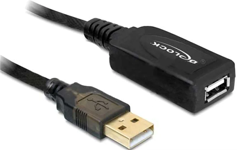 Delock USB Cable - USB-Verlängerungskabel - USB (M) zu USB (W) - USB 2.0 - 20 m