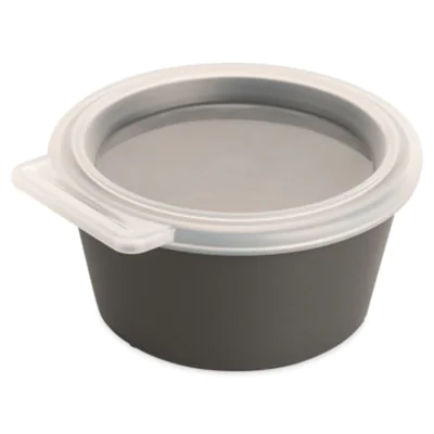 Koziol Schale MOVE BOWL Mehrweg 11 x 5,7 x 11,8 cm (B x H x T) 250ml TPE Kunststoff nature ash grey