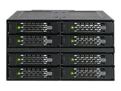 ICY Dock ToughArmor MB508SP-B - Gehäuse für Speicherlaufwerke - 2.5" (6.4 cm) - Schwarz