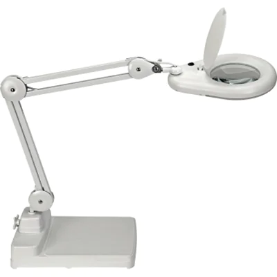 Maul LED-Lupenleuchte MAULviso 8263502 mit Standfuß ws