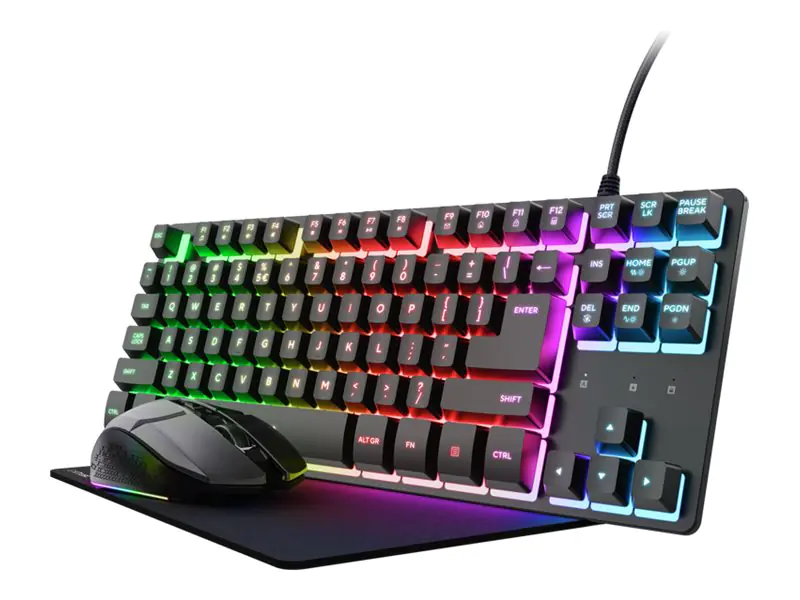 Trust GXT 794 - Tastatur-und-Maus-Set - TKL 25393
