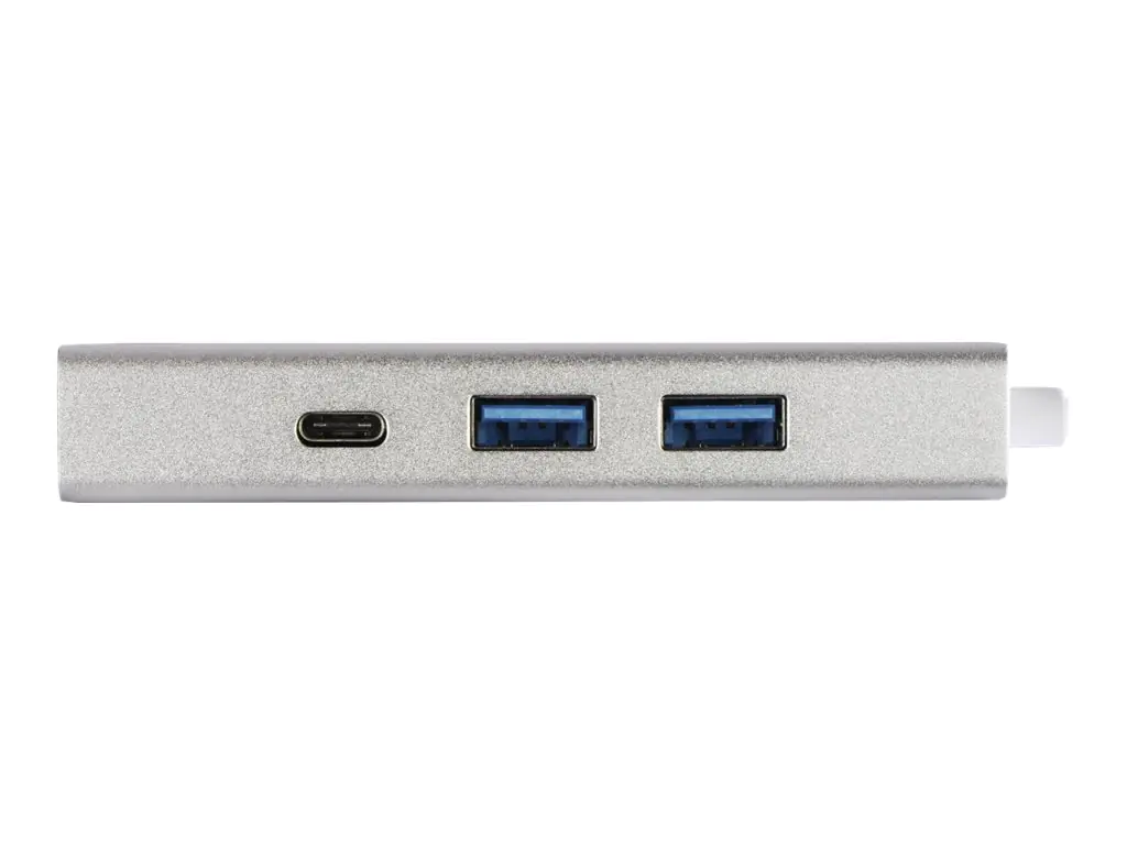 Hama "Aluminium" - Hub - 2 x USB 3.1 Gen 1 + 2 x USB-C 3.1 Gen 1 - Desktop