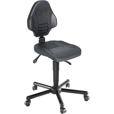meychair Arbeitsdrehstuhl Workster Pro W13 XXL ca. 47-61cm Stahl, pulverbeschichtet schwarz