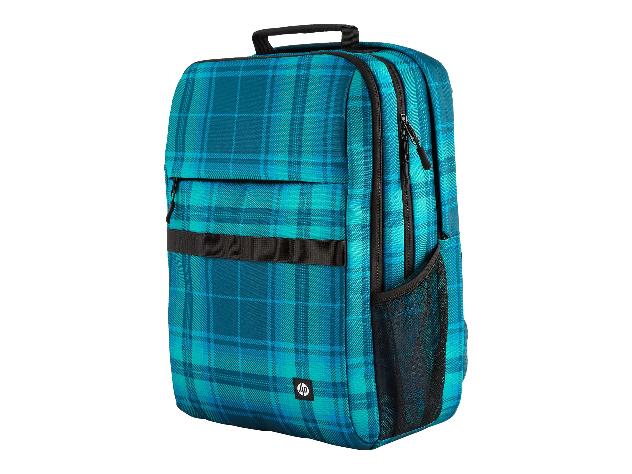 HP - Campus XL - Notebook-Rucksack - 40.9 cm (16.1") - Tartan Plaid Blue