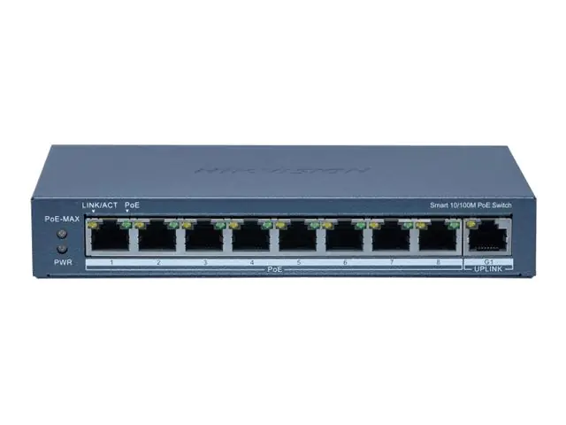 Hikvision Smart Managed Series DS-3E1309P-EI(B) - Switch - Smart - 8 x 10/100 (PoE)