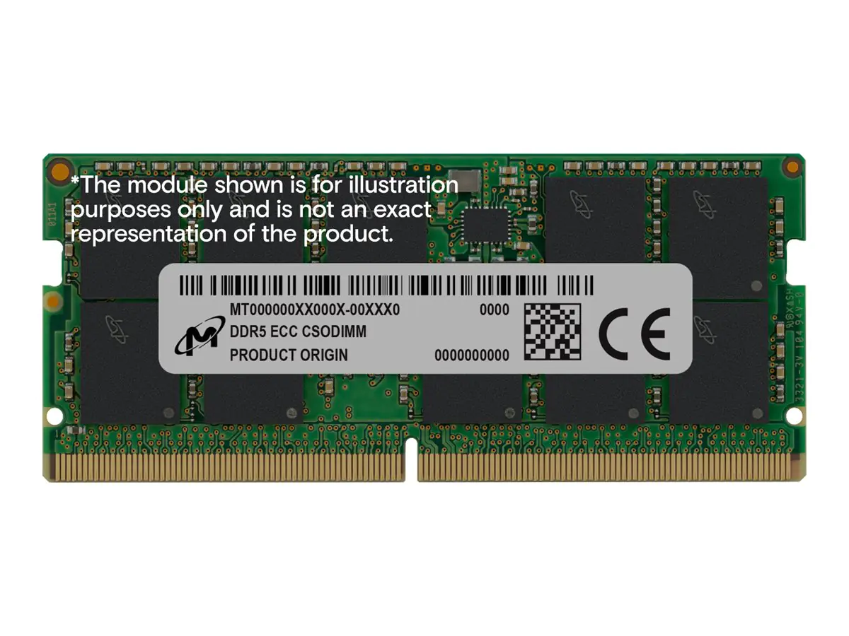 Micron DDR5 - Modul - 32 GB - SO-DIMM 262-Pin MTC20C2085S1WC64BD1R