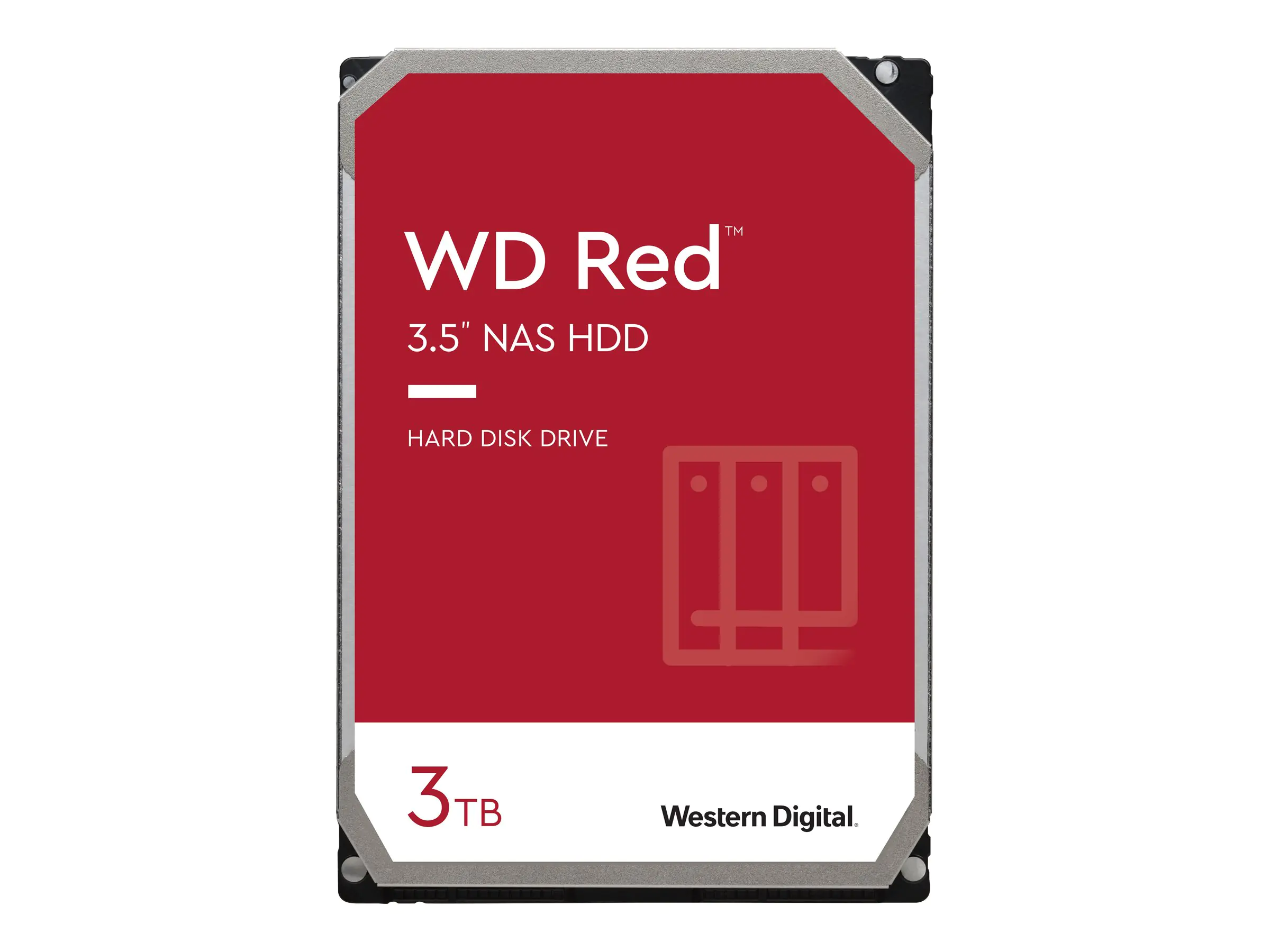 WD Red WD30EFAX - Festplatte - 3 TB - intern - 3.5" (8.9 cm) - SATA 6Gb/s - 5400 rpm - Puffer: 256 MB