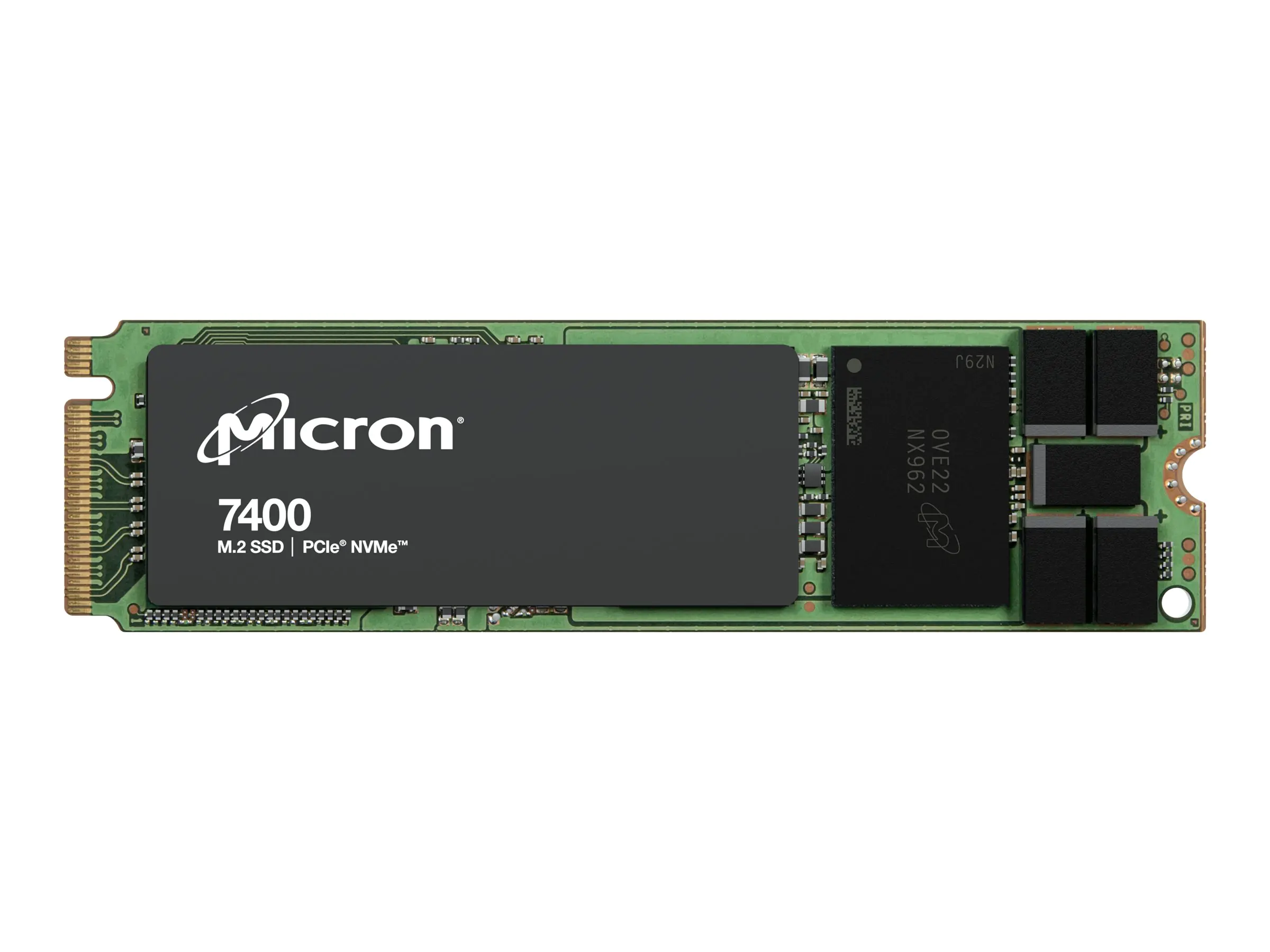 Micron 7400 MAX 800GB NVMe M.2 (22x80) Non-SED