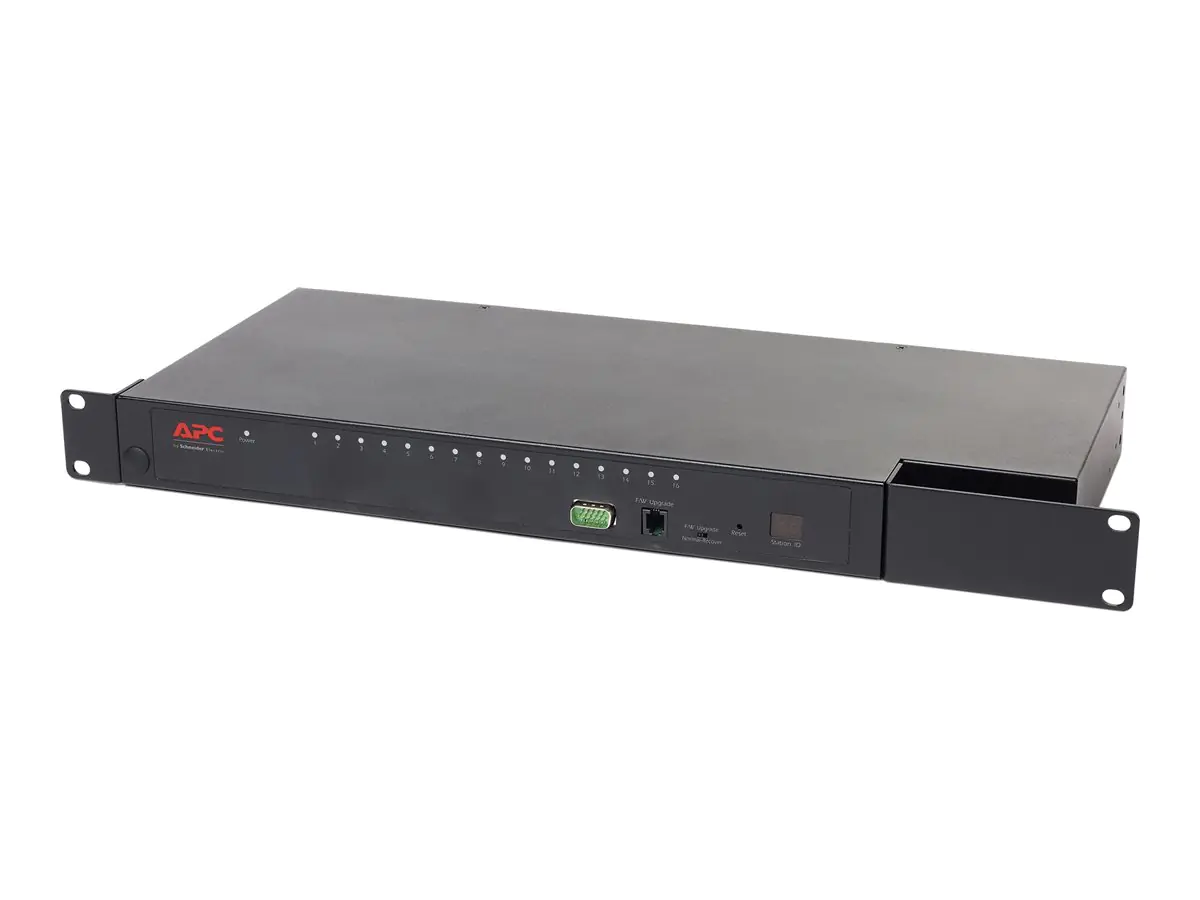 APC KVM-Switch KVM0116A 16 An Rack montierbar 1U Stapelbar