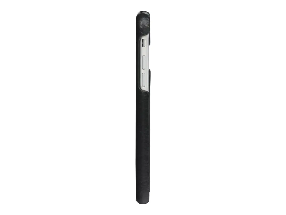dbramante1928 Lynge - Flip-Hülle für Mobiltelefon - genarbtes Leder - Schwarz - für Apple iPhone 6, 6s, 7, 8, SE (2. Generation)