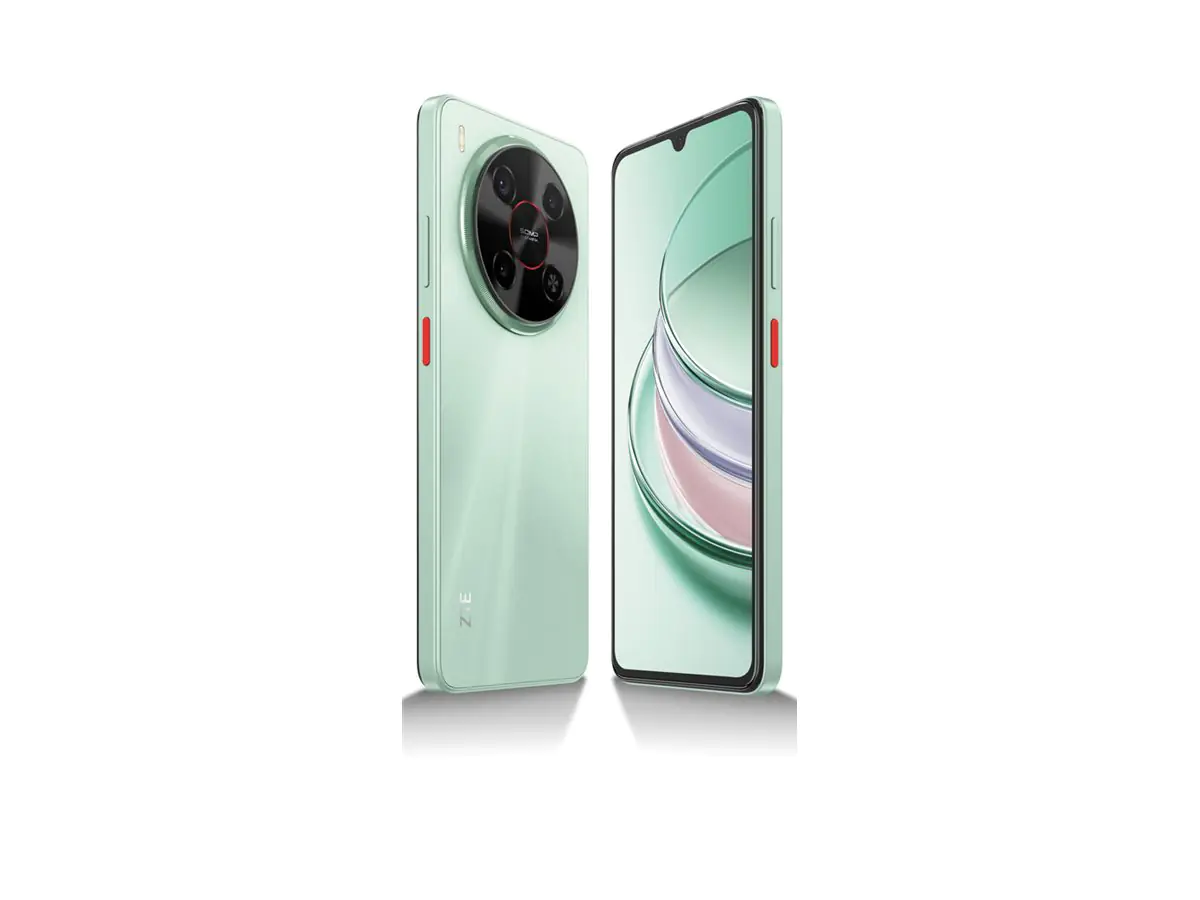 ZTE Blade V70 Max - 4G Smartphone - Dual-SIM - RAM 4 GB / Interner Speicher 128 GB - microSD slot - 6.9" - 1640 x 720 Pixel (120 Hz) - Triple-Kamera 50 MP, 2 MP - front camera 8 MP - Lake Green
